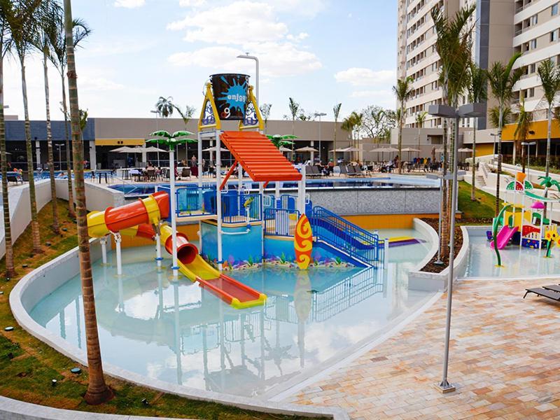 Solar Das Aguas Park Resort - Proximo Ao Thermas Dos Laranjais Olímpia Eksteriør billede